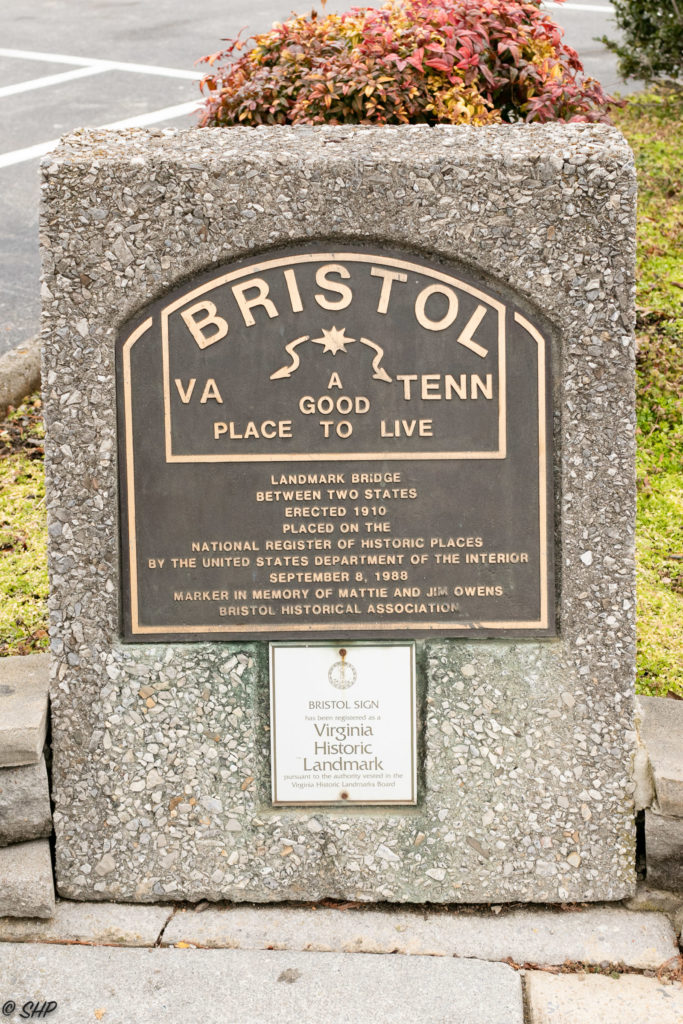 Bristol TN-VA historic marker