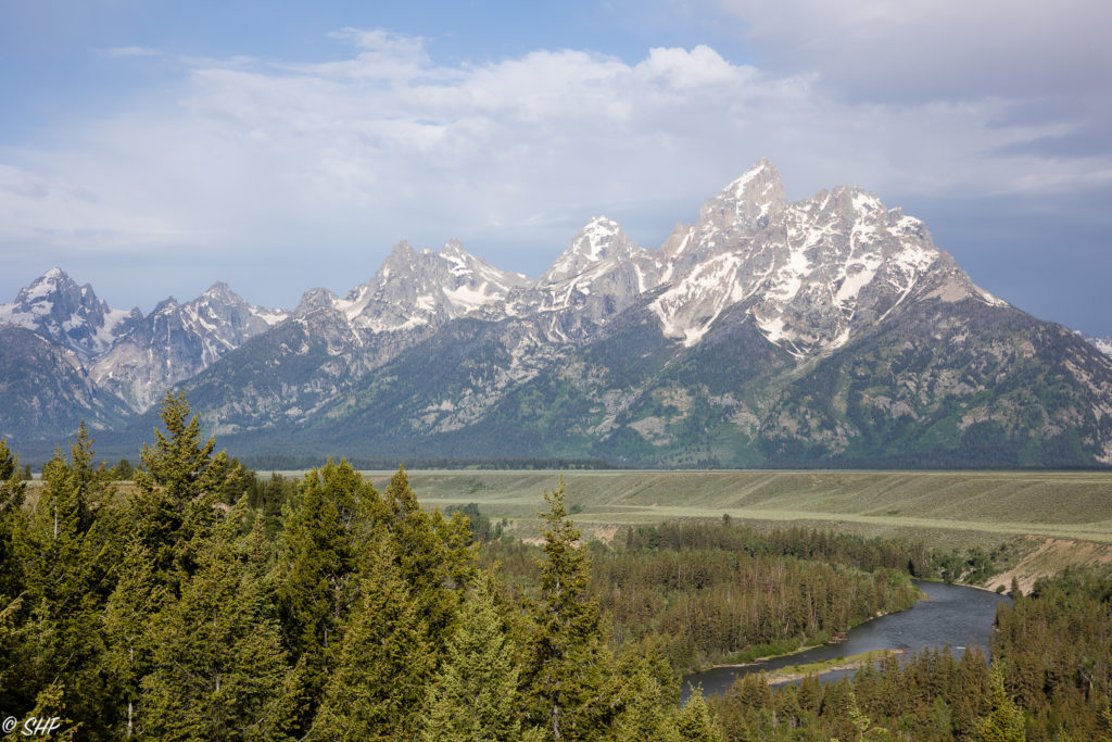 Grand Tetons with Snake River