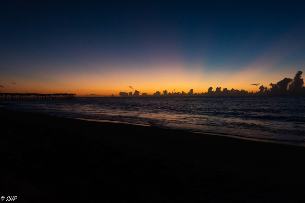 Before sunrise on Avon Beach NC